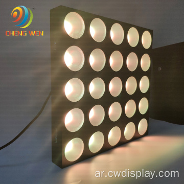 25pcs RGBW 4in1 COB Matrix Light